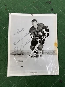 Foto autografiada de hockey de Stan Mikita Chicago Blackhawks 8x10 - Imagen 1 de 9