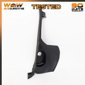06-13 BENTLEY CONTINENTAL FLYING SPUR FRONT LEFT LOWER A PILLAR TRIM BLACK OEM - Picture 1 of 11