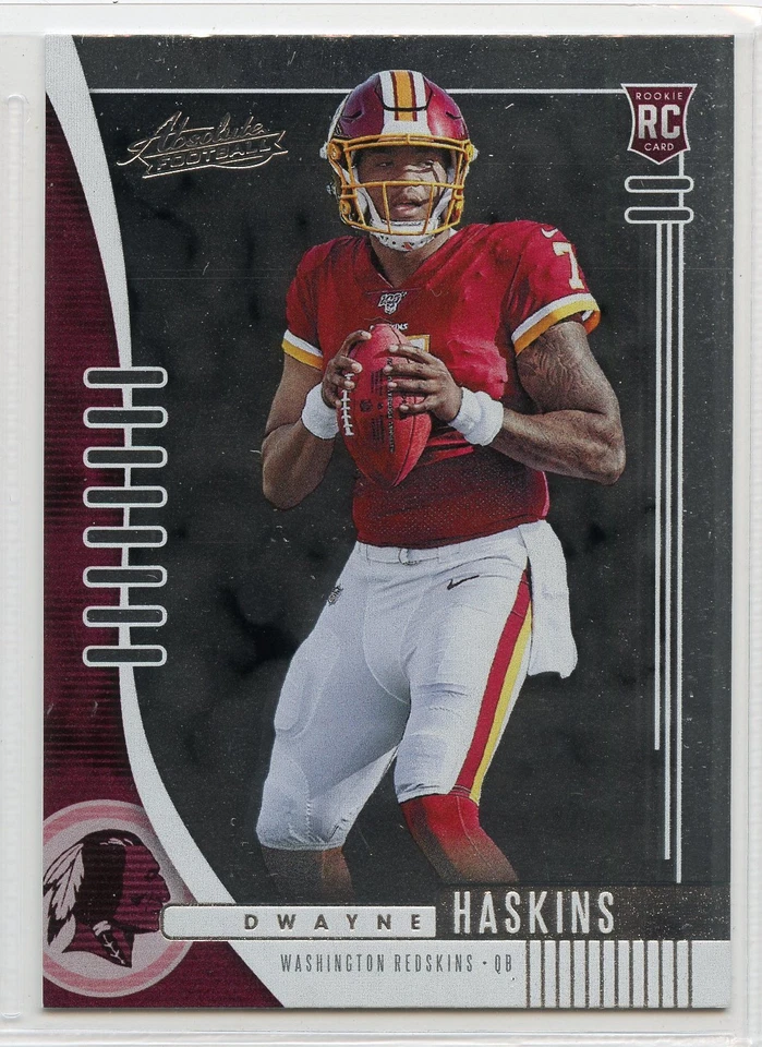2019 Panini Absolute Rookie Card - #116 - Dwayne Haskins - Washington Redskins - Image 1 of 1
