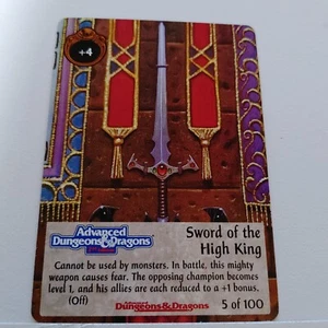 SWORD OF THE HIGH KING --- SPELLFIRE CCG --- POWERS --- NM - Picture 1 of 1
