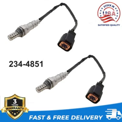 Juego de 2 sensores de oxígeno arriba+abajo para Hyundai Accent 2002-11 y Kia Rio Rio5 2006-11 Foto 1 de 4