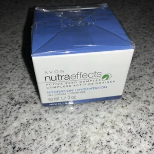 Avon Nutraeffects Hydration Night Cream 1.7 oz Moisturizer New SPF sealed - Picture 1 of 3