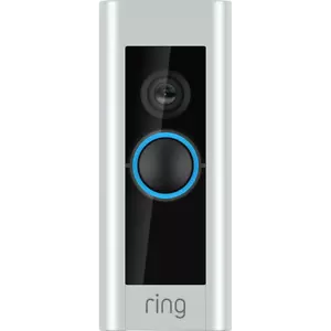 Ring Video Doorbell Pro Wired 1080p HD Video | Two-Way Talk | Wi-fi | Silver - Picture 1 of 6