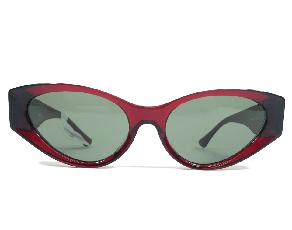 Gafas de sol Versace MOD.4454 5430/2 monturas rojas burdeos con lentes verdes 55-18-140 Foto 1 de 4