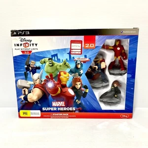 Disney Infinity 2.0 Marvel Super Heroes Starter Pack For PS3 + Game - New - Picture 1 of 9