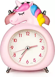 Bedroom Alarm Clock for Kids, Vintage Loud Alarm Clocks,Lovely Bedroom Decoratio - Picture 1 of 12