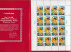 Russia/USSR 1982, Rare New Year Miniature Sheet in Folder Sc # 5104, VF-XF MNH**