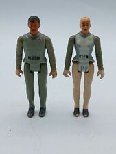 Vintage 1979 Mego Star Trek Scotty & Llia 3½" PVC Action Figures Loose