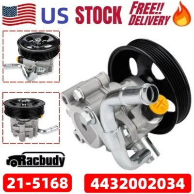 New Power Steering Pump 21-5168 For 1998-2002 Toyota Corolla Chevy Prizm 1.8L US Foto 1 de 4