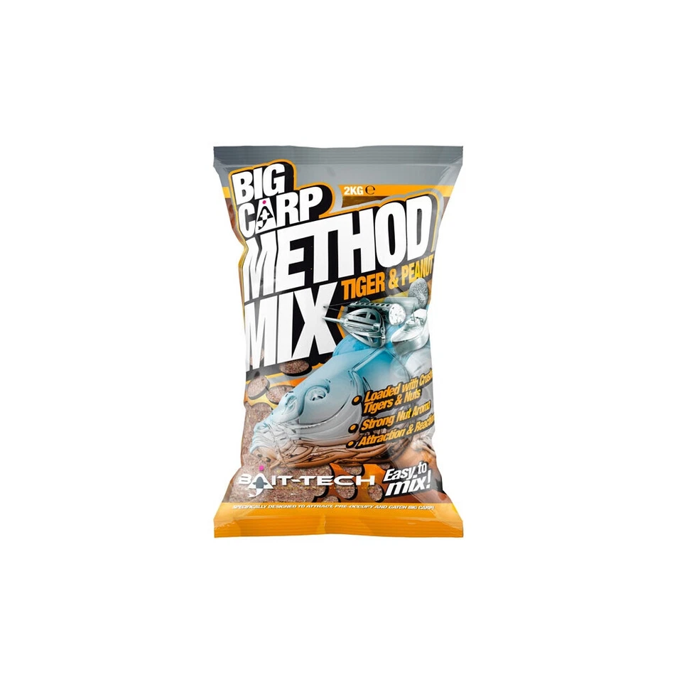 Bait Tech Tiger And Peanut Method Mix 2Kg - Image 1 of 1