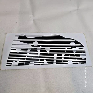 Vintage SCCA MANTAC Race sticker - Picture 1 of 2