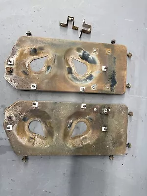 1970 Chevy Impala Mounting Brackets Headlight Bucket Caprice BelAir Head Lamp OE - Image 1 of 4