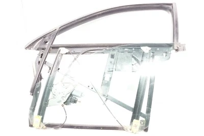 02 03 04 AUDI A6 C5 FRONT LEFT WINDOW MOTOR REGULATOR FRAME GLASS COMPLETE OEM - Image 1 of 4