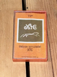 XTC English Settlement RARE Italian Cassette Orange - Imagen 1 de 4