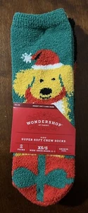 Wondershop Kids Super Soft Crew Socks 2pk - Size 11-1 - Picture 1 of 3