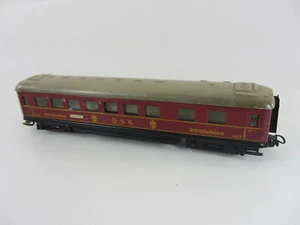Vagón delantal de chapa Märklin 346/2, vagón comedor DSG rojo (II), para manitas - Imagen 1 de 7