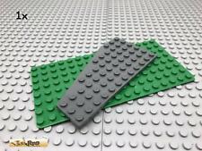 LEGO® 1Stk 6x12 Platte Plate Basic Flügelplatte Dunkel Grau, Dark Gray 30356