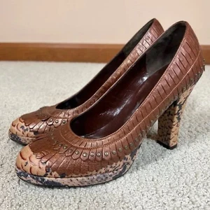 Isabella Fiore Made in Italy Leather 4" Heels Size 8½. Free Shipping! - Picture 1 of 9