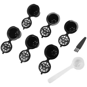 6 Wiederverwendbare Nespresso Kapseln Nachfüllbarer Kaffee Kapsel Kompati9415 - Bild 1 von 8