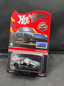 2024 HOT WHEELS RLC EXCLUSIVE PORSCHE 959 STEEL BLUE OFFICIAL LICENSED PRODUCT - Picture 1 of 4