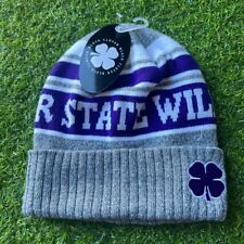  NCAA Weber State Wildcats WSU  Beanie KNIT NWT Hat BY BLACK CLOVER