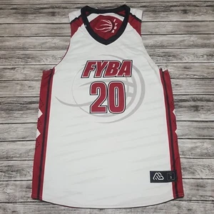 FYBA Size S Boys Jersey Reversible Basketball Folsom 20 - Picture 1 of 7