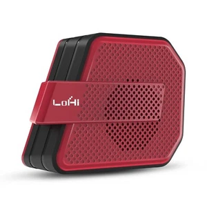 Wireless Bluetooth 4.0 Outdoor Speaker Ultra Portable Computer Speakers Red - Picture 1 of 8