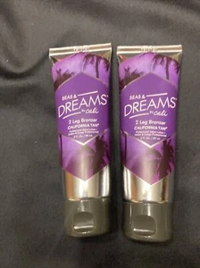 California Tan SEAS & DREAMS Leg Bronzer Bundle Lot Of 2!! Amazing Results!! - Picture 1 of 2