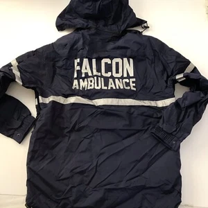 Galls Herren Small S Regenfest Parka Mantel Falke Krankenwagen Jacke Blau - Bild 1 von 10