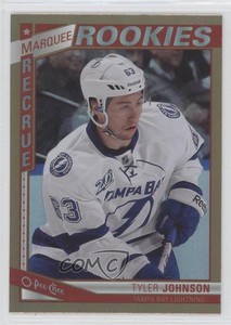2013-14 O-Pee-Chee Marquee Rookies Rainbow Foil Tyler Johnson #561 Rookie RC