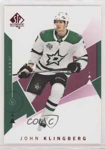 2018-19 SP Authentic Red John Klingberg #18