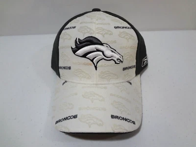 De colección NFL Denver Broncos LOGO Ajuste Elástico Gorra Sombrero Reebok NUEVO NUEVO CON ETIQUETAS Muestra Foto 1 de 4