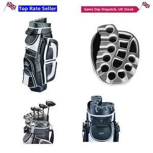 EZE Golftasche Cartbag & Kaddy Pro with 15 Dividers, Light & Quiet Fit - Picture 1 of 7