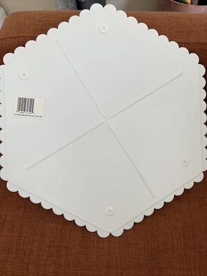 "Nueva placa separadora hexagonal Wilton 16"" descontinuada 302-1799" Foto 1 de 3