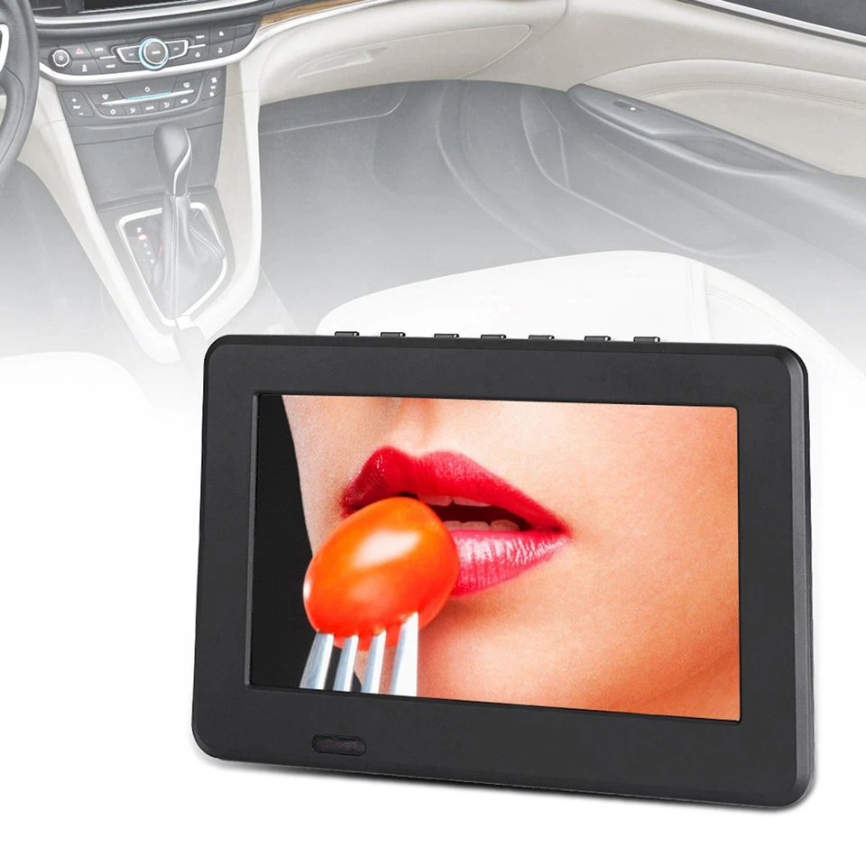 (7)16:9 Portable TFTLED HD Digital Analog Color TV Television Player DW - Image 1 of 4