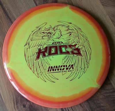 New ROC3 Innova Halo Star 180g Yellow and Orange  Disc Golf Mid-range - Image 1 of 4