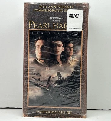 Pearl Harbor VHS 2001 2-Tape Video Set 60th Anniversary Commemorative Nearly New Foto 1 de 4