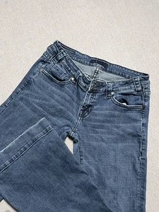 Rock & Roll Denim Jeans Damen 31x32 Blau Medium Wash Hose Schlaghose - Bild 1 von 17