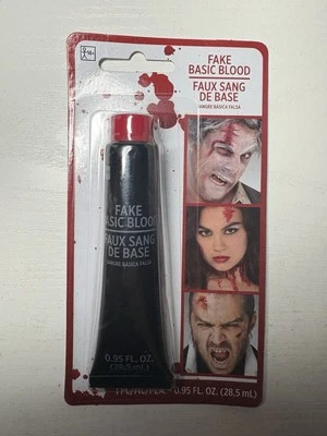 Fake Basic Blood Red Scary Halloween Zombie Vampire 0,95 унц тюбик скидка на объем - Изображение 1 из 2