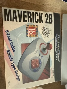 Brand New Sealed SNES Maverick 2B Quick Shot Joystick for Super Nintendo - Picture 1 of 6
