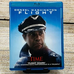Flight [Blu-ray 2012] Disc Denzel Washington Movie Drama Action Thriller - Picture 1 of 7