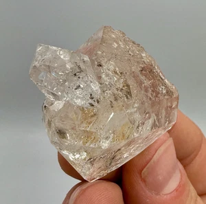 51.17 g Herkimer Diamond Cluster w/ Rainbows, Smoky Phantoms, Great Clarity! - Picture 1 of 10