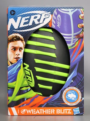 Nerf Weather Blitz Foam Football for All-Weather Play - Green - Image 1 of 3