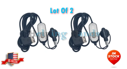 2 Samsung OEM Hands-Free Headset AAEP302SBE - T519 T629 T809 U420 U740 M610 M620 - Image 1 of 1