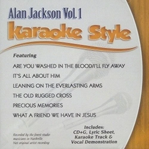 ALAN JACKSON - Daywind Karaoke Style: Alan Jackson Vol. 1 - CD - Karaoke - *NEW* Foto 1 de 1