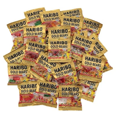 Mini paquetes de osos de goma Haribo®, San Valentín, Pascua, Halloween, 37 piezas Foto 1 de 4