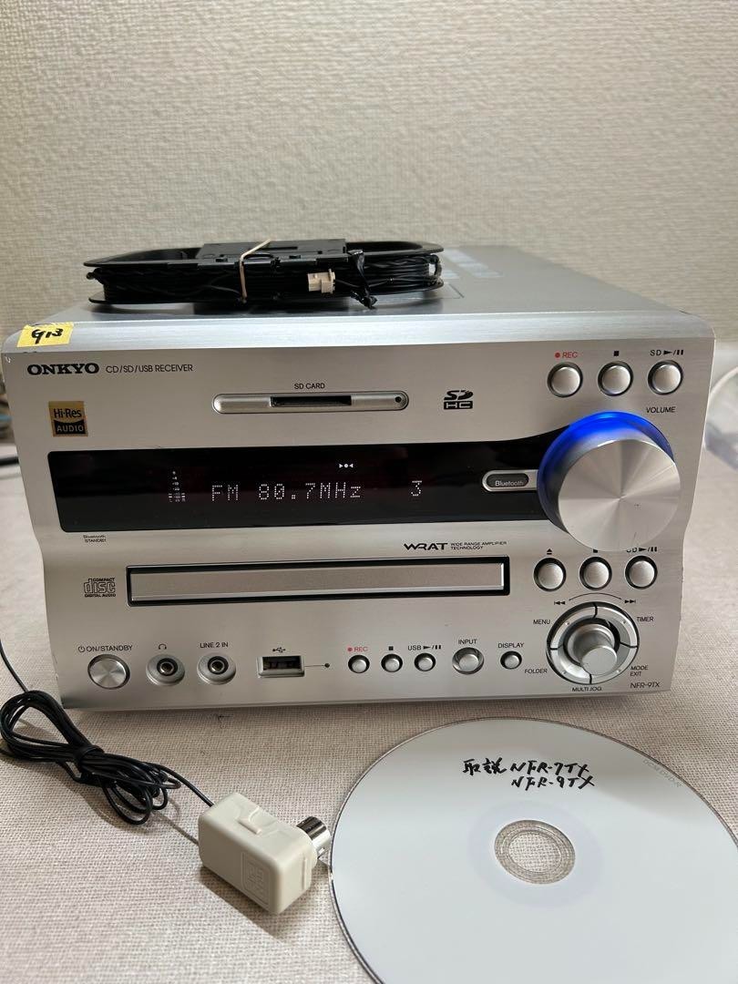 ONKYO NFR-7ジャンク品 ジャンク扱い】ONKYO NFR-7 D-NFR7 コンポ