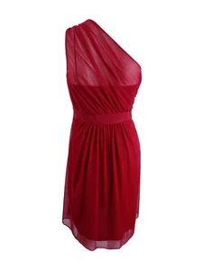 Adrianna Papell Women's One-Shoulder Embellished Dress - Picture 1 of 15