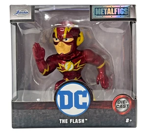 The Flash Metalfigs 2,5" DC Heroes Die-Cast Figure di Jada Toys NUOVO da collezione - Foto 1 di 5