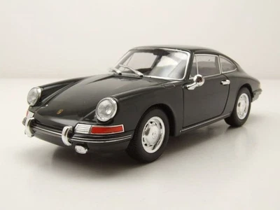 Porsche 911 1964 Grigio Scuro Modellino 1:24 Welly - Immagine 1 di 4